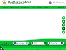 Tablet Screenshot of churchfieldbwmat.org